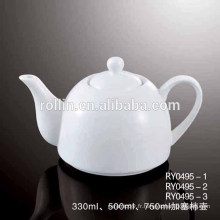 Pot de café en céramique pour hôtel &amp; restaurant, pot de vaisselle pour café, pot de thé en porcelaine